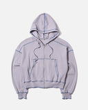 Baserange Autumn 2024 Way Zipped Hoodie in Path Grey blues store www.bluesstore.co