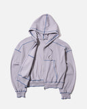 Baserange Autumn 2024 Way Zipped Hoodie in Path Grey blues store www.bluesstore.co