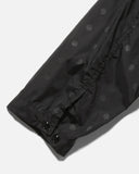Engineered Garments Cagoule Shirt in Black Polka Dot Nylon Taffeta blues store www.bluesstore.co