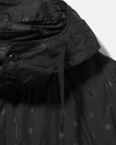Engineered Garments Cagoule Shirt in Black Polka Dot Nylon Taffeta blues store www.bluesstore.co