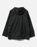 Engineered Garments Cagoule Shirt in Black Polka Dot Nylon Taffeta blues store www.bluesstore.co