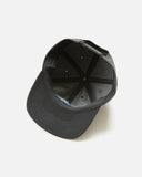 Gasius Gasper cap in black and grey from the brands 30th Anniversary collection blues store www.bluesstore.co