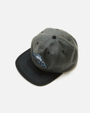 Gasius Gasper cap in black and grey from the brands 30th Anniversary collection blues store www.bluesstore.co