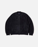 Needles Sportswear BB Jacket - PE/R Fleece in Black blues store www.bluesstore.co