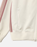 Needles Track Jacket Poly Smooth in Ivory blues store www.bluesstore.co