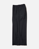 Needles W.U. Straight Pant - PE/R/PU Cavalry Twill in Black blues store www.bluesstore.co