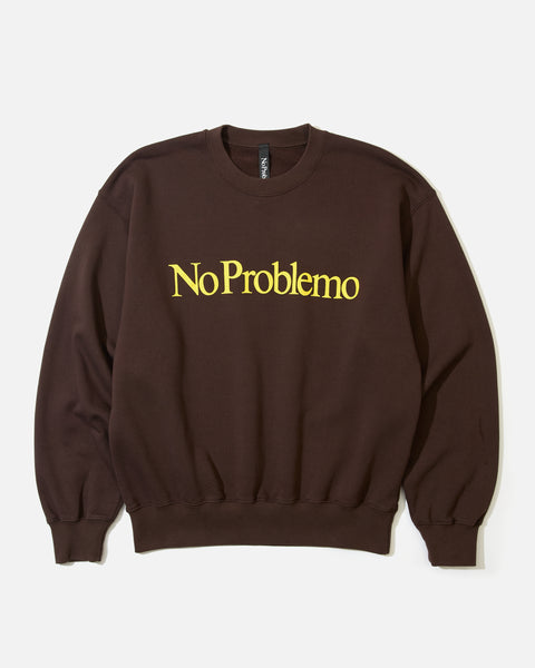 No Problemo AW24 Sweatshirt in Brown