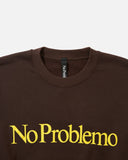 No Problemo AW24 Sweatshirt in Brown