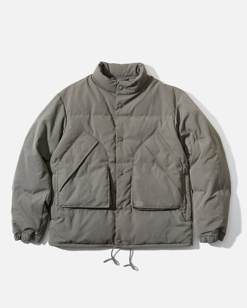 Snow Peak Takibi Down Jacket in khaki blues store www.bluesstore.co