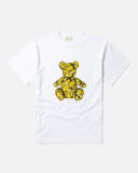 Taped Teddy SS T-shirt in White from Aries Arise Autumn / Winter 2023 collection blues store www.bluesstore.co