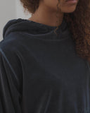 baserange Pillow Hoodie in Petroleum Blue blues store www.bluesstore.co