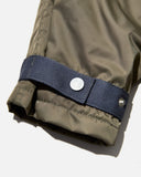 cav empt aw24 Leather Shoulder Bomber Jacket in Khaki blues store www.bluesstore.co