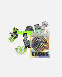 Gasius Sticky Icky multiple sticker pack blues store www.bluesstore.co