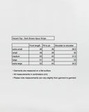 mfpen Vacant Top - Dark Brown Ajour Stripe blues store www.bluesstore.co