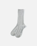 snow peak Recycled Cotton Socks in Medium Grey blues store www.bluesstore.co