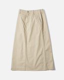 snow peak Takibi Chino Skirt in Biege blues store www.bluesstore.co