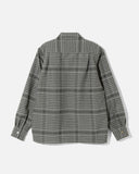 South2 West8 One-Up Shirt - AC/W/PE/N Plaid JQ. - Grey