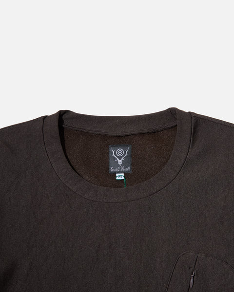 south2 west8 Crew Neck Scouting Shirt N/PE/PU Tricot Jersey in Brown blues store www.bluesstore.co