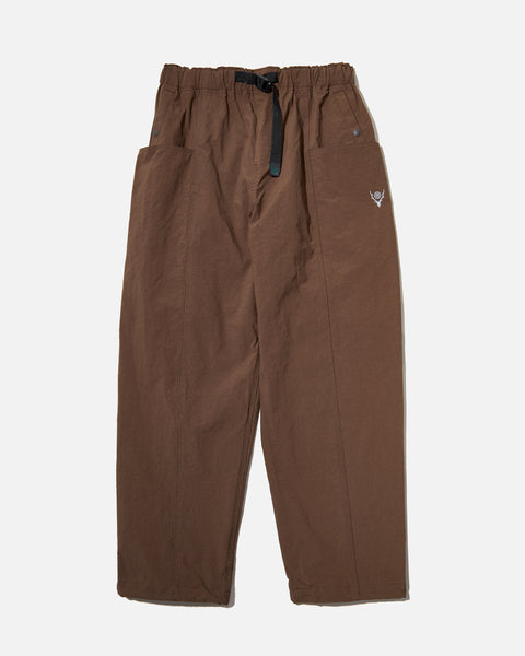 south2 west Belted C.S. Pant Nylon Oxford in Brown blues store www.bluesstore.co