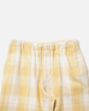 Big Plaid Flannel Pant in Yellow from the thisisneverthat blues store www.bluesstore.co