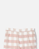 UW1092 Checkerboard Pants in Pink and Beige from the Unused Spring / Summer 2023 collection blues store www.bluesstore.co