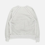 Engineered Garments CP Heavy Fleece Raglan Crew in Heather Grey blues store www.bluesstore.co