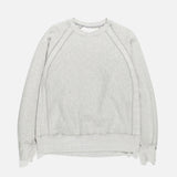 Engineered Garments CP Heavy Fleece Raglan Crew in Heather Grey blues store www.bluesstore.co
