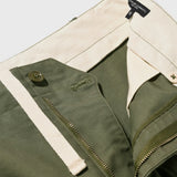 Engineered Garments Deck Pant in Olive Cotton Double Cloth blues store www.bluesstore.co