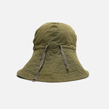 Engineered Garments Olive PC Coated Keeper Hat blues store www.bluesstore.co