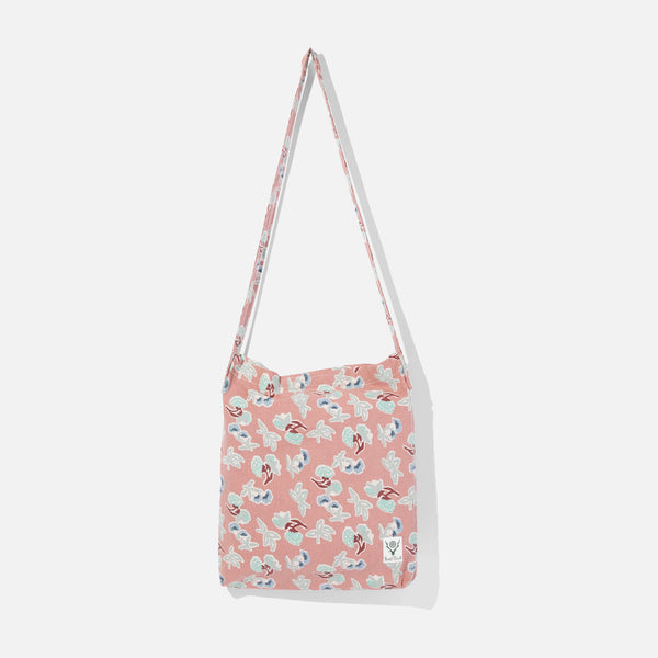 South2 West8 Book Bag with allover botanical print blues store www.bluesstore.co