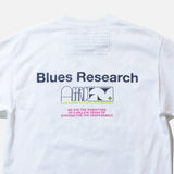 Agaric Fly for Blues Transmission 03 T-shirt in White blues store www.bluesstore.co