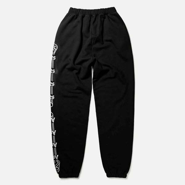 Aries Arise Premium Column Sweatpants in Black blues store www.bluesstore.co