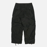 Engineered Garments Over Pant in Black Memory Polyester from the brands Spring 2022 collection blues store www.bluesstore.co