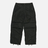 Engineered Garments Over Pant in Black Memory Polyester from the brands Spring 2022 collection blues store www.bluesstore.co