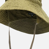 Engineered Garments Olive PC Coated Keeper Hat blues store www.bluesstore.co