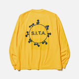 Fortress Solitude LS Reversible T-shirt - Gold