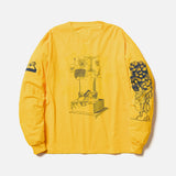 Fortress Solitude LS Reversible T-shirt - Gold