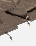 Peach Cloth Shirt Blouson in D. Brown from the Meanswhile Spring / Summer 2023 collection blues store www.bluesstore.co