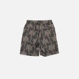 Needles Basketball Shorts W / CU / AC Flower Plaid Jq. in Charcoal blues store www.bluesstore.co