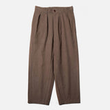 Noroll Thickwalk Duck Pants in Brown blues store www.bluesstore.co