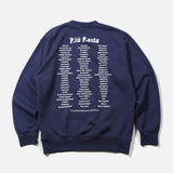 P.iu P.asta Sweatshirt in Navy Blue from Public Possession blues store www.bluesstore.co