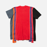 SS22 7 Cuts Short Sleeve College Tee from Rebuild by Needles blues store www.bluesstore.co