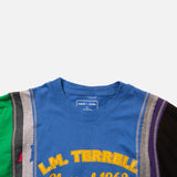 SS22 7 Cuts Short Sleeve College Tee from Rebuild by Needles blues store www.bluesstore.co