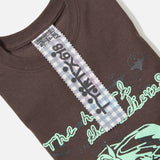 Megamix Driving T-shirt in Chocolate blues store www.bluesstore.co