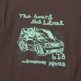 Megamix Driving T-shirt in Chocolate blues store www.bluesstore.co