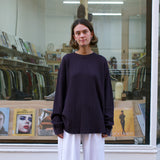 Unused Damaged Waffle Knit Pullover in Purple blues store www.bluesstore.co