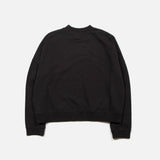 You Must Create Almost Grown Cotton Loopback Sweatshirt in Black blues store www.bluesstore.co