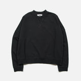 You Must Create Almost Grown Cotton Loopback Sweatshirt in Black blues store www.bluesstore.co