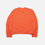 You Must Create Almost Grown Cotton Loopback Sweatshirt in Orange blues store www.bluesstore.co