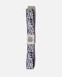 Always Do What You Should Do Croc belt in Black blues store www.bluesstore.co